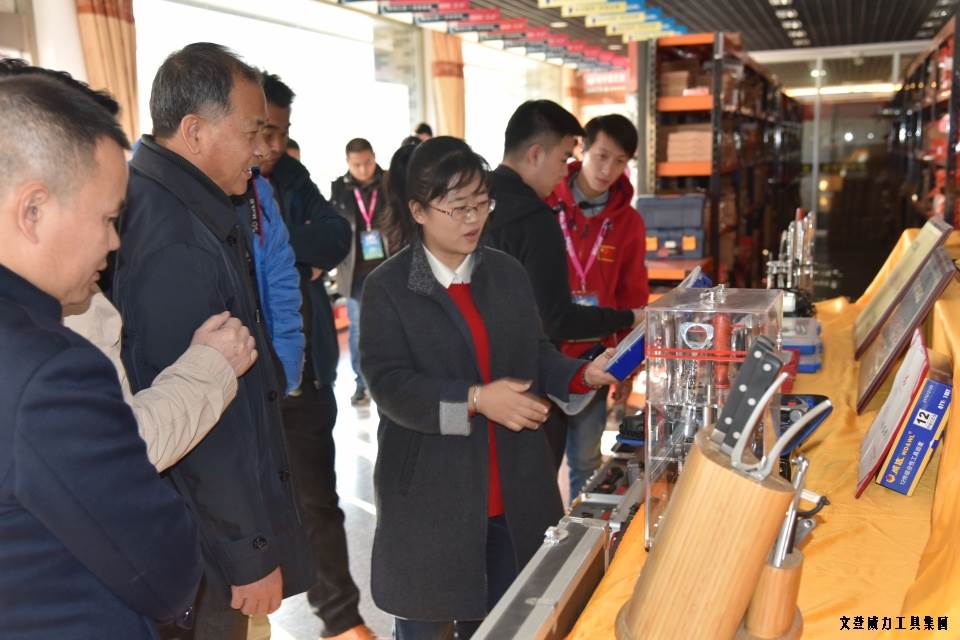 山东网记者采访团_14.JPG “工匠精神 山东制造”全媒体采访团莅临YH533388银河工具(图11)