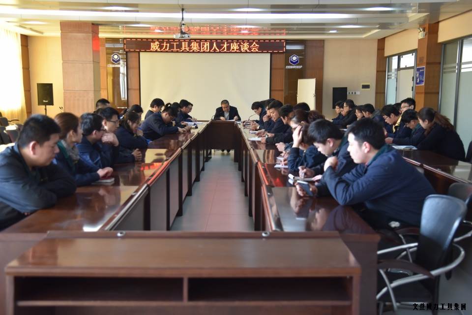 文登YH533388银河工具集团举办人才座谈会(图7)